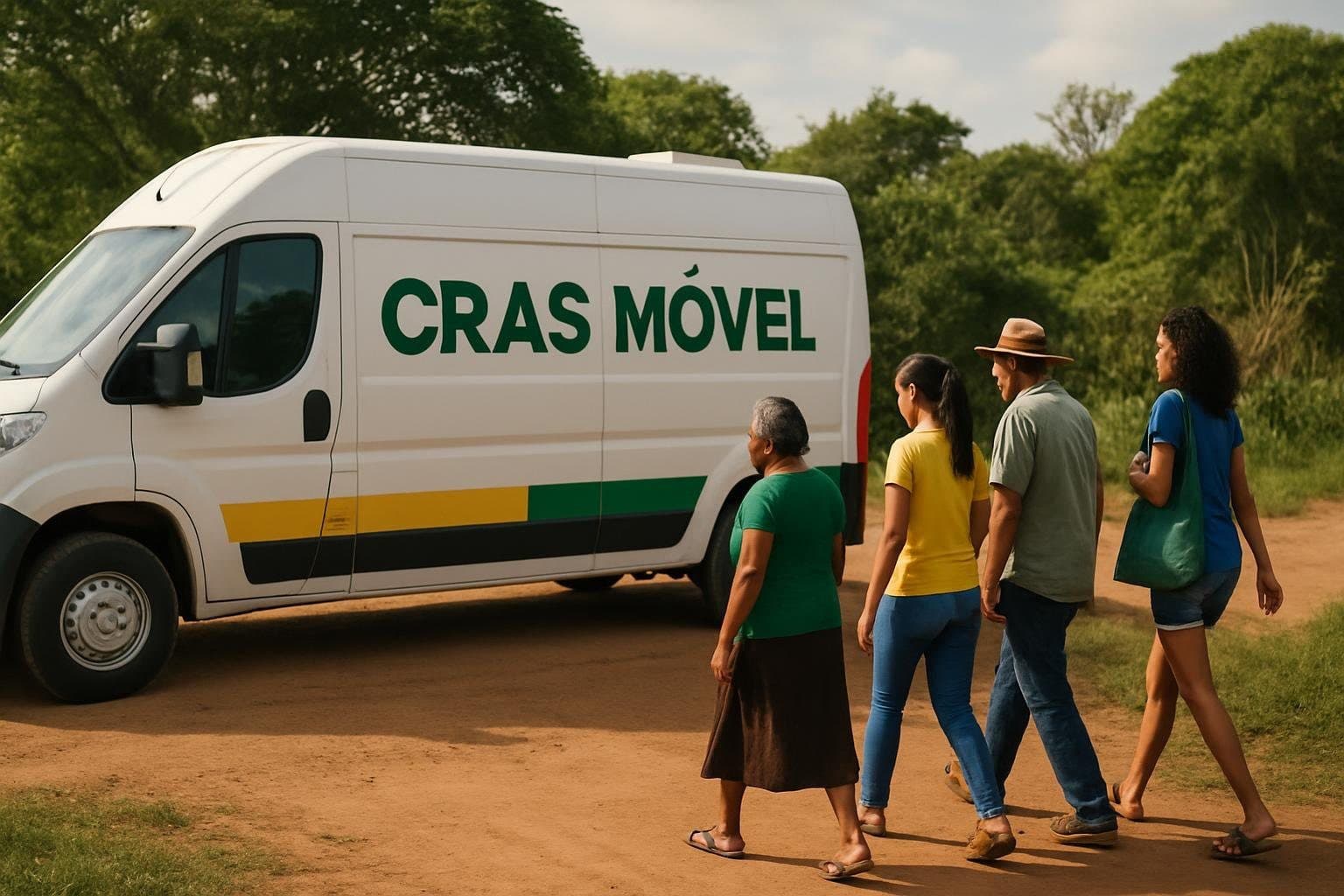 CRAS Móvel leva serviços ao Quilombo do Bracuí em Angra dos Reis/RJ