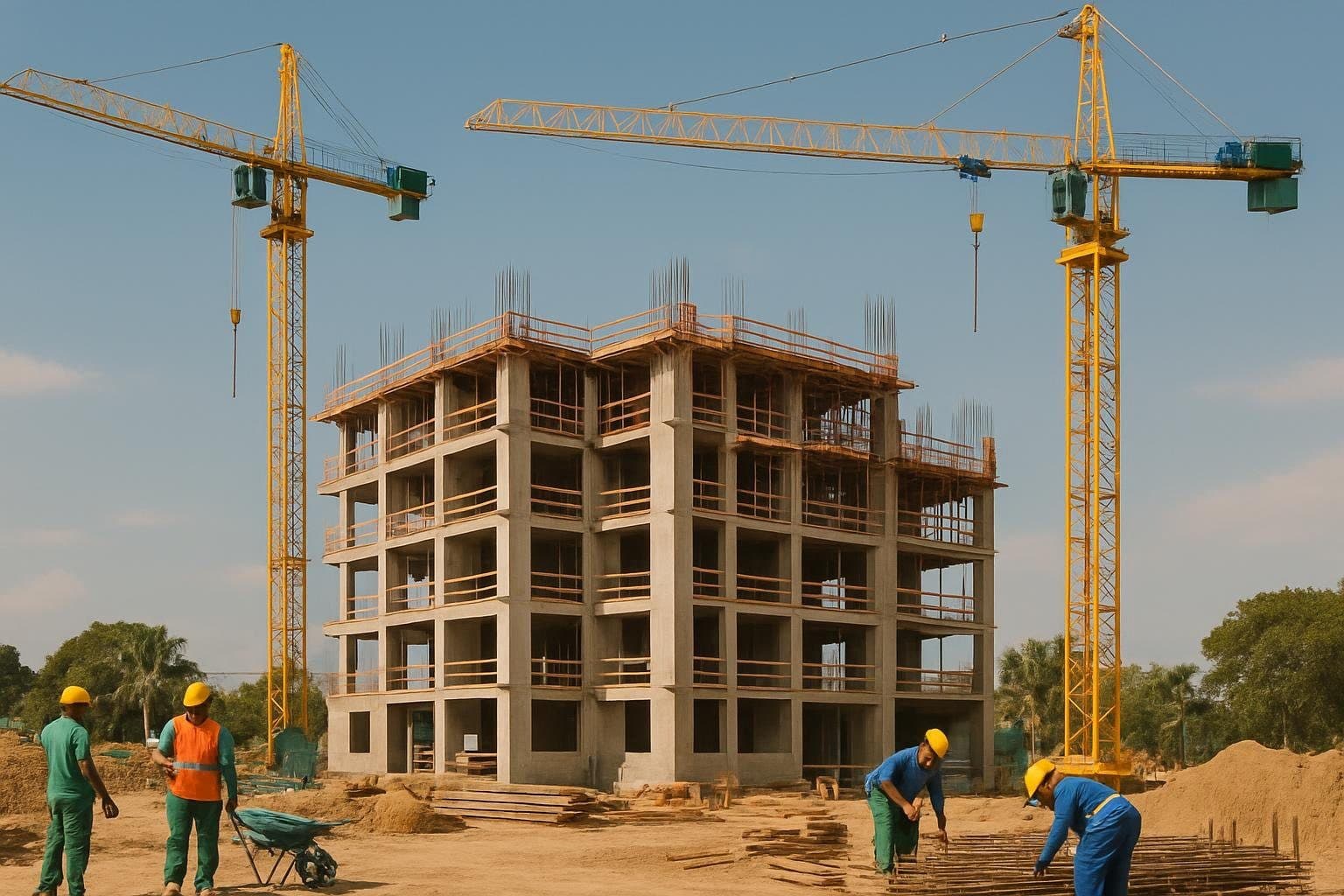 Impactos da redução da jornada de trabalho na construção civil, segundo CBIC
