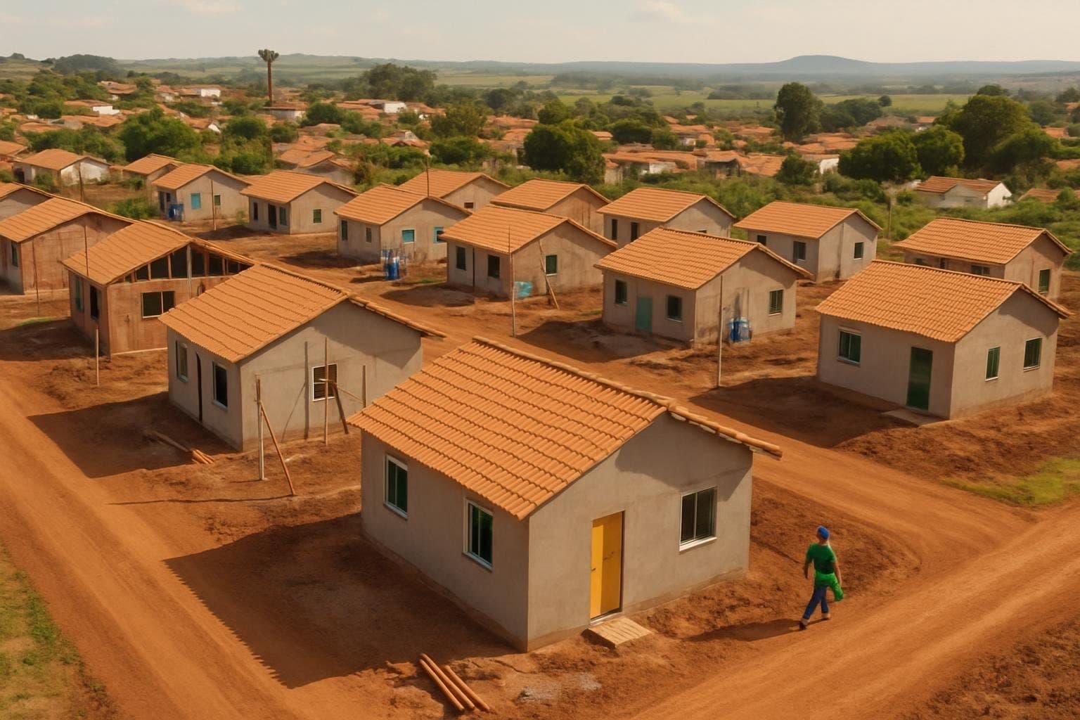 Obras do Minha Casa Minha Vida avançam em José de Freitas/PI