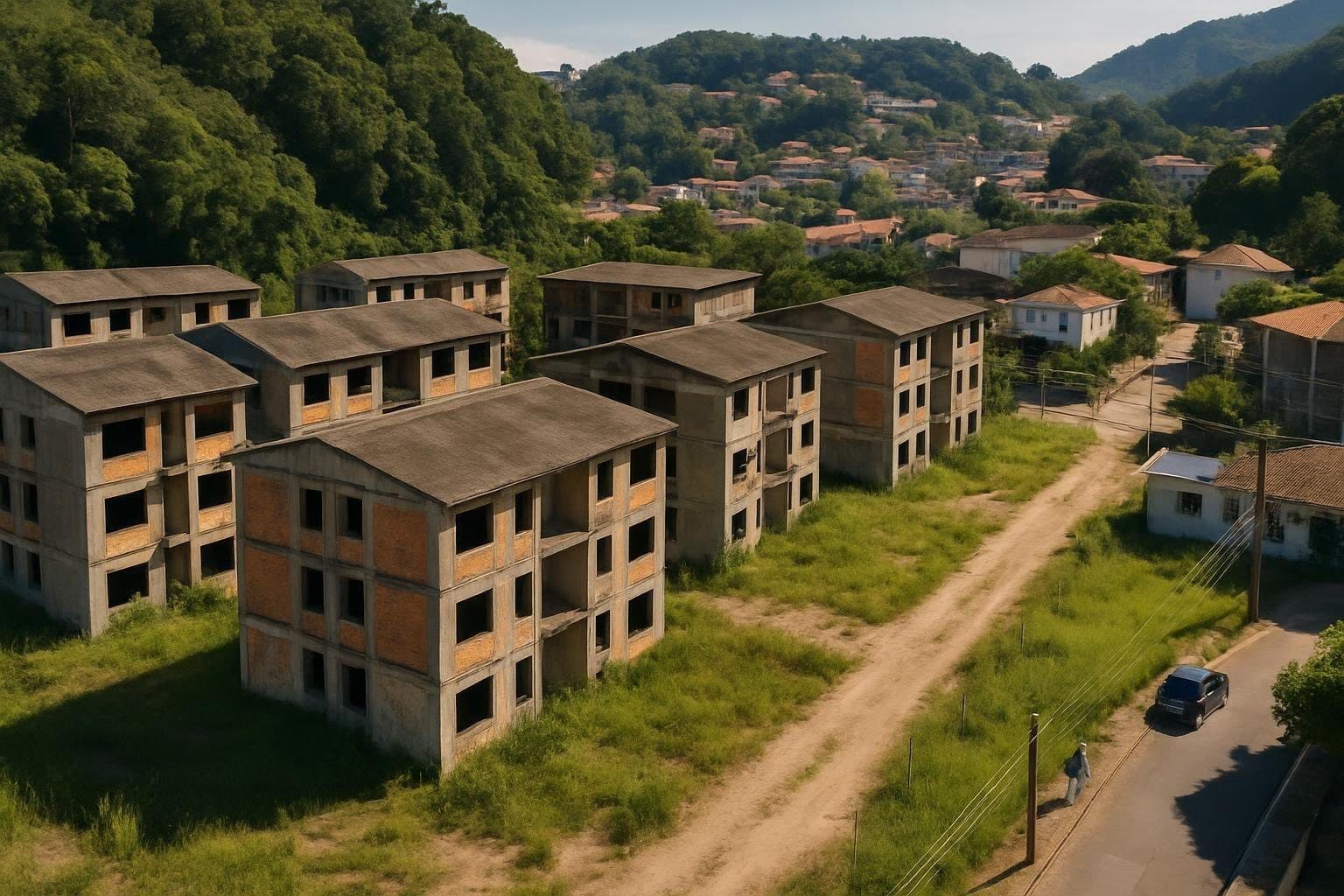 Prefeitura de Petrópolis/RJ cobra retomada das obras do Minha Casa Minha Vida