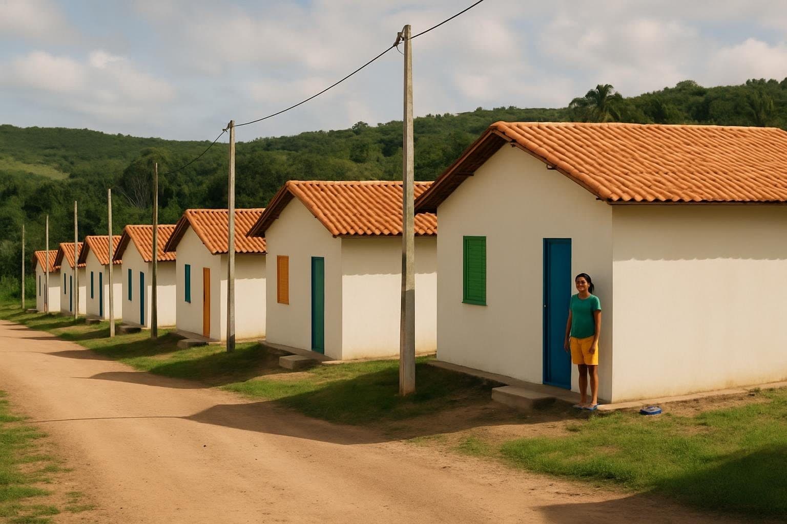 Famílias de Lagarto/SE recebem primeiras casas do Minha Casa Minha Vida Rural