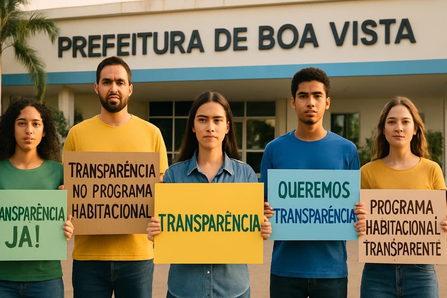 Mães cobram transparência na seleção do Minha Casa Minha Vida em Boa Vista/RR