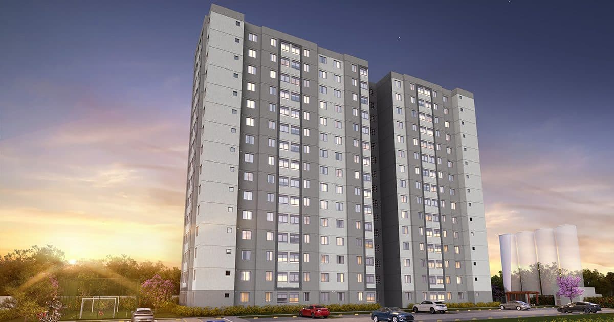 Acqua Danúbio — 2 dorm de 36 m²
