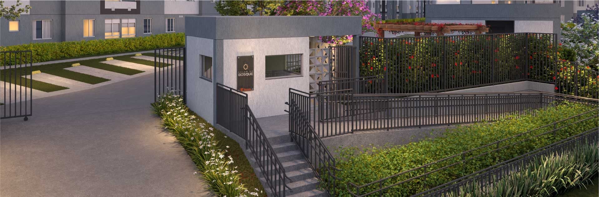 Solar do Bosque — 2 dorm de 36 m²